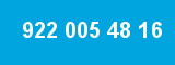 922 005 48 16